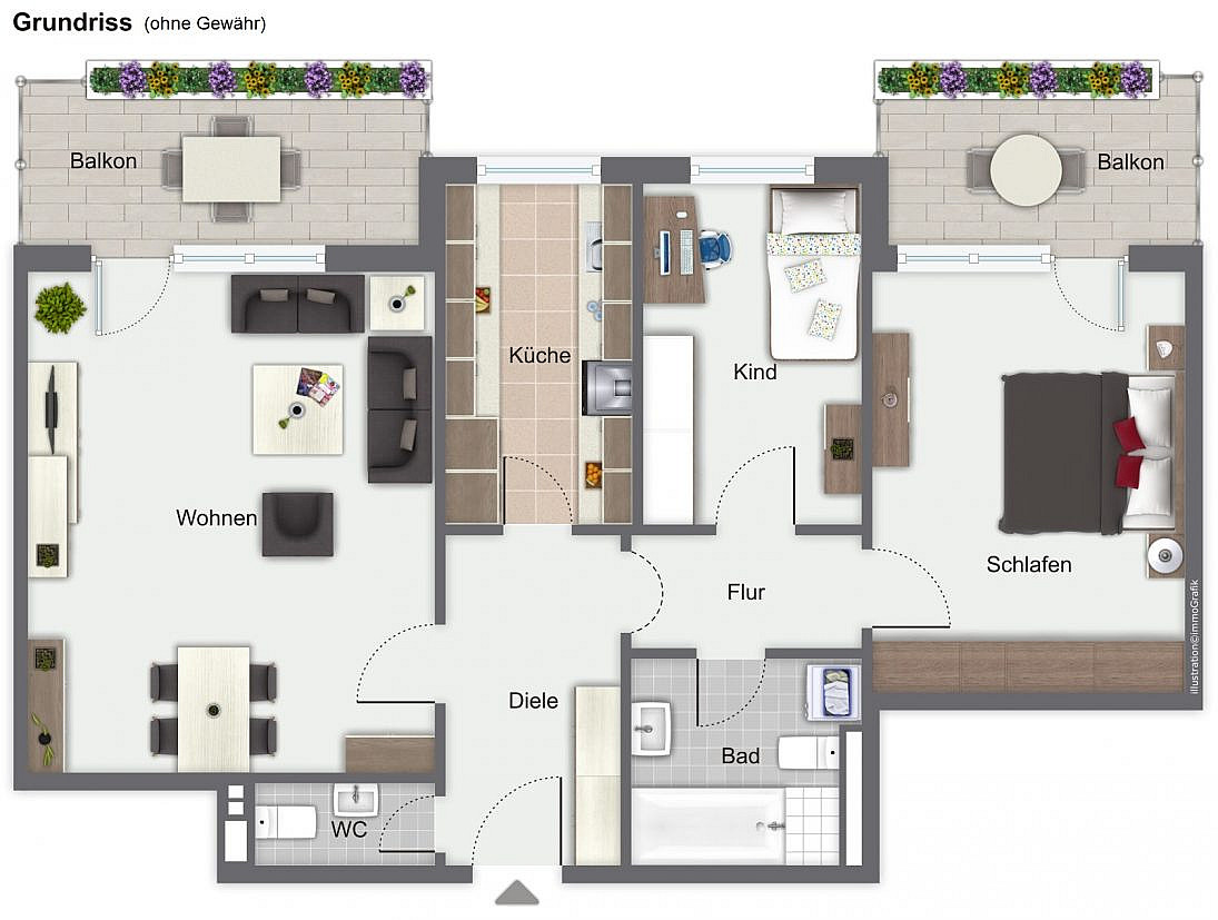 Wohnungsverkauf Blankenloch